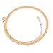 Oinsi Eternity Memory Hourglass Urn Necklace Cremation Jewelry Pendants For Women Men +Gift Box+Fill Kits (Gold)