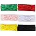 Qinghan 10pcs Baby Girl Headbands Turban Hair Bows For Girls Kids Teens