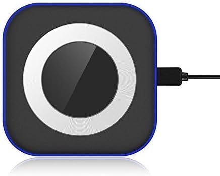 AIVIWI Wireless Charger, Wireless Charging Pad for iPhone X iPhone 8/8 Plus, 10W Fast Wireless Charging for Samsung Galaxy S9/S9 Plus Note 8/5 S8/S8 Plus S7/S7 Edge(No AC Adapte)