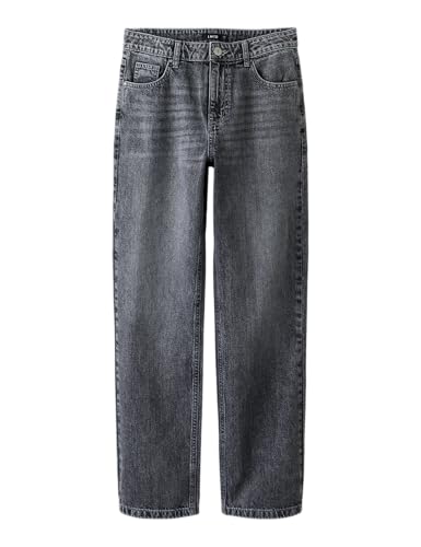 Lmtd Nlmbex DNM R - Pantaloni Dritti Noos, Grigio Denim., 13 Anni