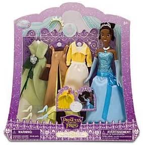 princess tiana doll and dress set