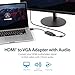 StarTech.com HDMI to VGA Adapter – 1920x1080 – HDMI Converter with Audio Output – VGA to HDMI Monitor Adapter (HD2VGAA2),Black