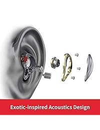 FiiO FH5 Best Over The Ear   Auriculares de diadema con diseño de cable desmontable, Quad Driver Hybrid (1 dinámico + 3 nudillos BA)