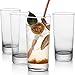 Vintorio GoodGlassware Highball Glasses (Set of 4) 13.5 oz - Tall Drinking Glass with Heavy Base - for Water, Juice, Cocktails, and Beverages - Dishwasher Safe, Perfect for Kitchen & Bar