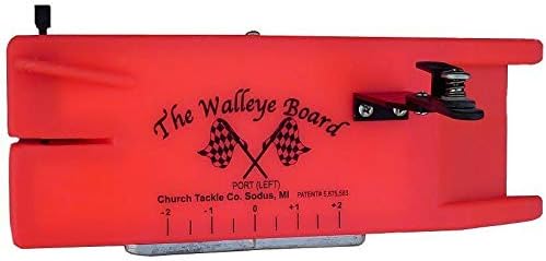 Church Tackle The Walleye Board Orange Port Left 30110