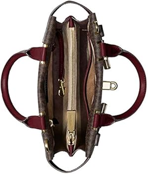 tatiana mini logo and leather satchel