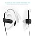Bluetooth Headset, Sweatproof Sports Wireless Headphones In-Ear Headphone with microphone (7 Hours Play Time) (Black)