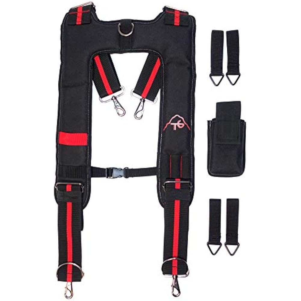 Tool Belt Suspenders Heavy Duty Work Men, Adjustable, Comfortable
