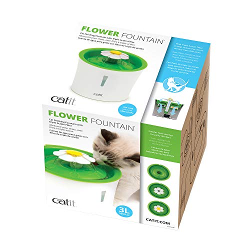 5 Catit+Flower+Fountain+Drinking+Triple+Action