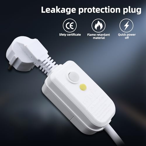 HOMELODY Electric Tap with Instantaneous Water Heater 230 V Kitchen LED Electric Kitchen Tap Stainless Steel 360° Swivel Hot Water Boiler Kitchen Tap Camping Tap
