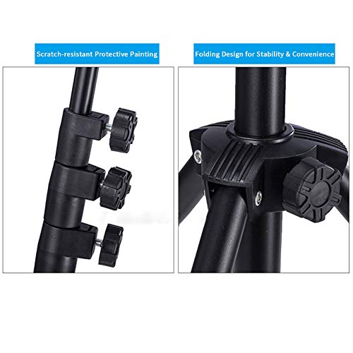 medla Phone Stand Tablet Holder: Floor Mobile Tripod for iPad Adjustable Lazy Arm Mount Overhead Cellphone Tripod for 4.7-12.9 Inch iPhone 13 Pro Samsung Tab iPad Mini Galaxy