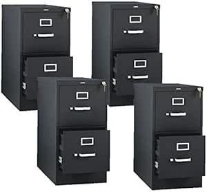 HON Armario archivador de Oficina con 2 cajones, Serie 310, gabinete de