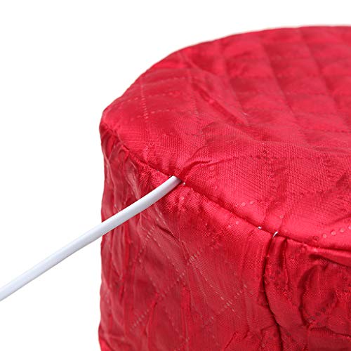TwJim Electric Hair Care Cap Thermal Treatment Beauty Steamer SPA Nourishing Hat,22x15cm,Red - Thumbnail 3
