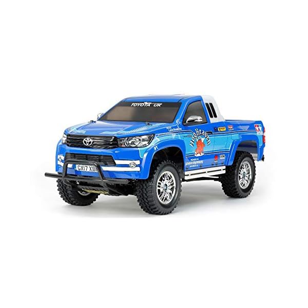 TAMIYA 58663 - 1:10 RC Toyota Hilux Extra Cab CC-01, ferngesteuertes Auto/ Fahrzeug, Modellbau, Bausatz, Hobby, Basteln…