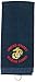 Spiffy Custom Gifts US Marine Corps Embroidered Tri-Fold Sports Towel w/Hook Navy