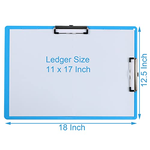 11x17 Clipboard Double Clip Extra Large Clipboard Blue 11 x 17