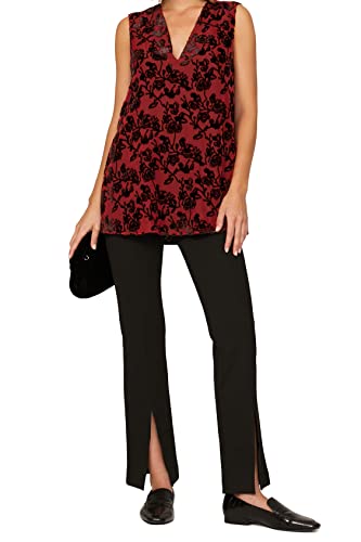 MARINA MOSCONE COLLECTIVE RTR DESIGN COLLECTIVE RED PRINTED TOP, RED, 6