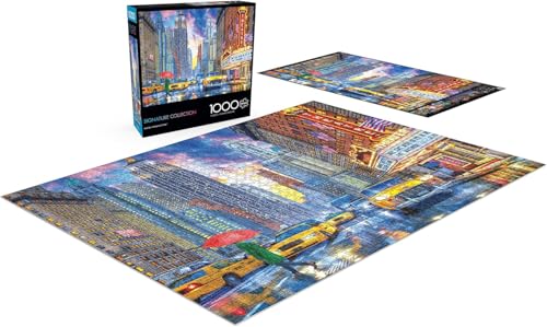 Buffalo Games - Dominic Davison - Rainy Manhattan - 1000 Piece Jigsaw Puzzle for Adults -Challenging Puzzle Perfect for Game Nights - Finished Size is 26.75 x 19.75