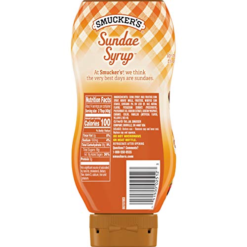 Smucker's Sundae Syrup Caramel Flavored Syrup, 20 Ounces Pricepulse