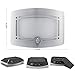 Signstek 10 LED Wireless Light-operated Motion Sensor Activated Battery Operated Sconce Wall Light