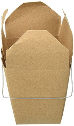 Oasis Supply 50-Count Chinese Take Out Boxes for Party Favor and Food Pail, 26-Ounce, Kraft