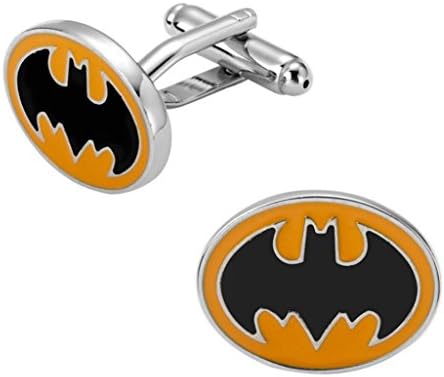 1 Pair Cufflinks Cuff Links Fashion Jewelry Classical Party Shirt Bouton Mens Button Gift Classic Cloth Wedding XK150126 Black Bat Batman Vampire