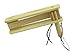 Wooden Handmade Matraca Rattle Ratchet Games Noisemaker with colorful ribbons - 10.5 inches long