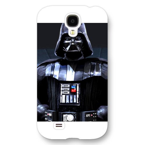 UniqueBox - Customized Personalized White Frosted Samsung Galaxy S4 Case, Star Wars Samsung Galaxy S4 case, Star Wars Han Solo, Death Star, Darth Vader, Logo Samsung Galaxy S4 case, Only fit Samsung Galaxy S4
