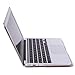 HDE MacBook Air 13 inch Case Soft Touch Matte Plastic Hard Case with Keyboard Cover (Models: A1369 and A1466), Gold