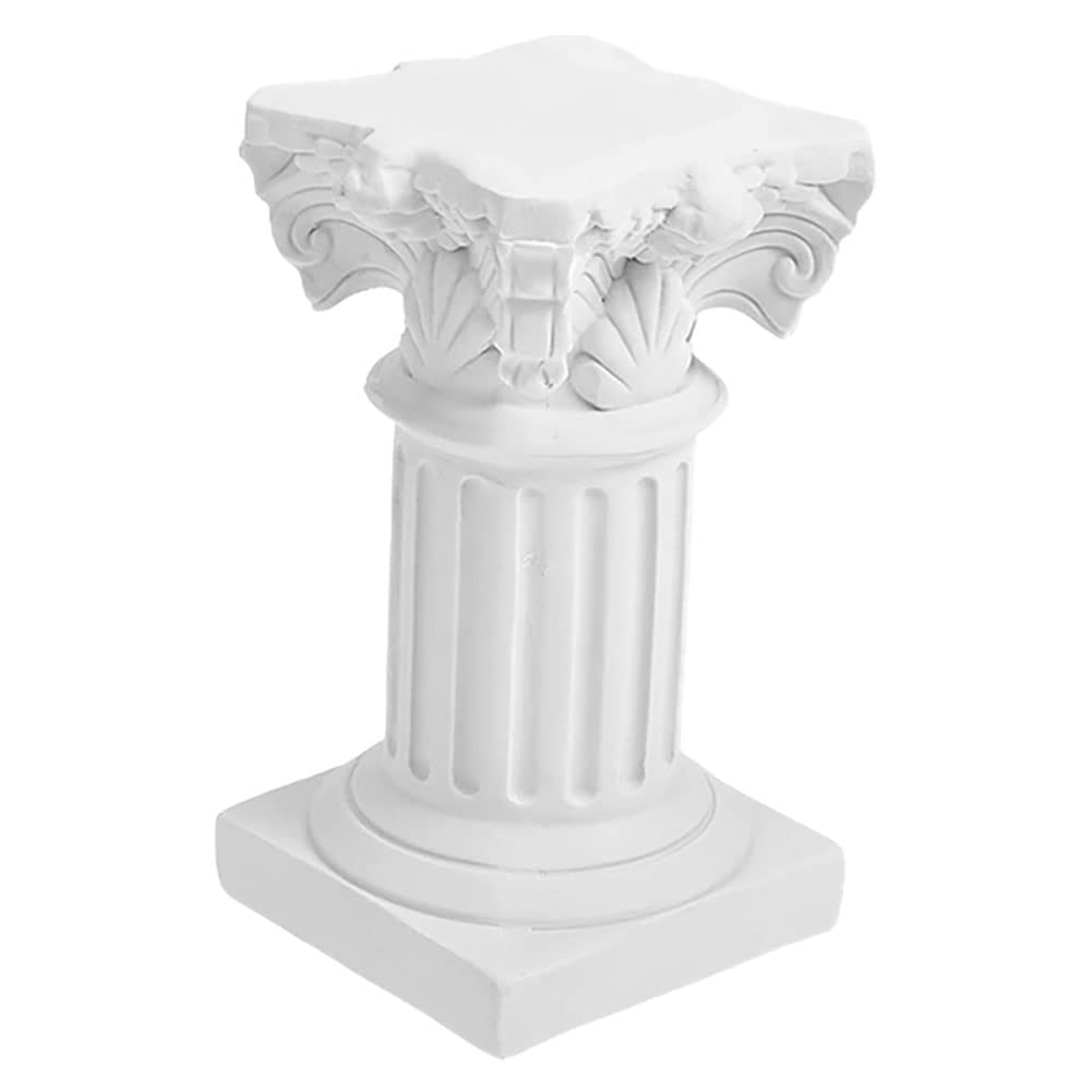 Antique Roman Column Candle Holder Greek Column Statue Roman Pillar Candlestick Greek Style Candelabra Dinner Wedding Candle Holder Decoration