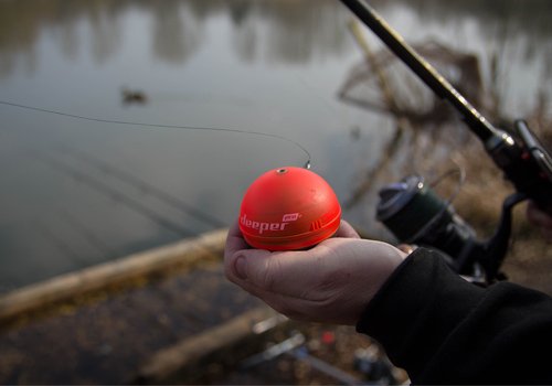 Deeper Smart Sonar Pro + Kit D’accessoires + Support Pour Smartphone + Coque De Pêche Nocturne + Bras Flexible.