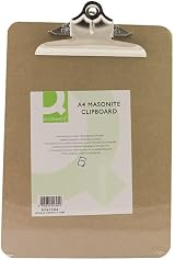 Q Connect A3 Masonite Clipboard A4 Source Brown view 2