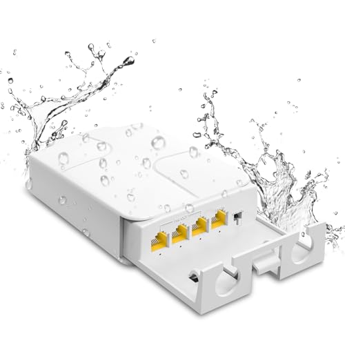 NICGIGA Outdoor Gigabit PoE Extender 3 Out
