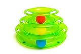 Play Station Cat Ball Toy - Best Cat Toy for Single or Multiple Cats and Kittens, Fun for All Sizes
