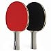 Duplex | 4 Star Ping Pong Paddle - Table Tennis Blade with Rubber - Beginner Through Expert Racket