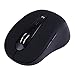 HDE Bluetooth Mouse Ergonomic Wireless Optical Mouse (Black)