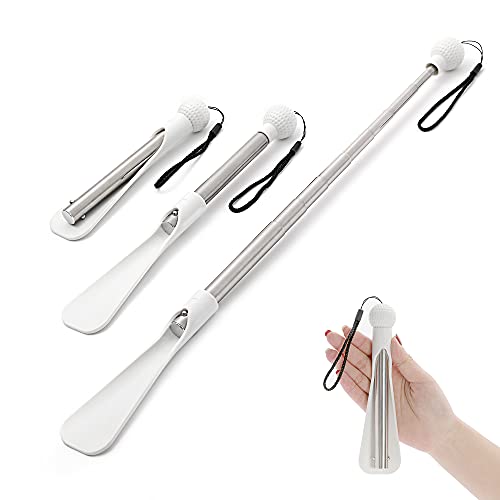 Fanwer Shoe Horn 36.2“Shoe Horn Long Handle Foldable Shoe Horn Travel for Seniors Pregnant Back Pain