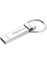 HujDenj Metal 256GB USB 2.0 Flash Memory Drive with Key Ring (Dy/Jz6001-256)