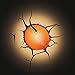 3D Light FX Sports Mini 3D Deco Wall LED Night Light with Crack Wall Sticker, Football