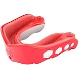 Shock Doctor Gel Max Flavor Fusion Convertible Mouth Guard, Fruit Punch, Youth