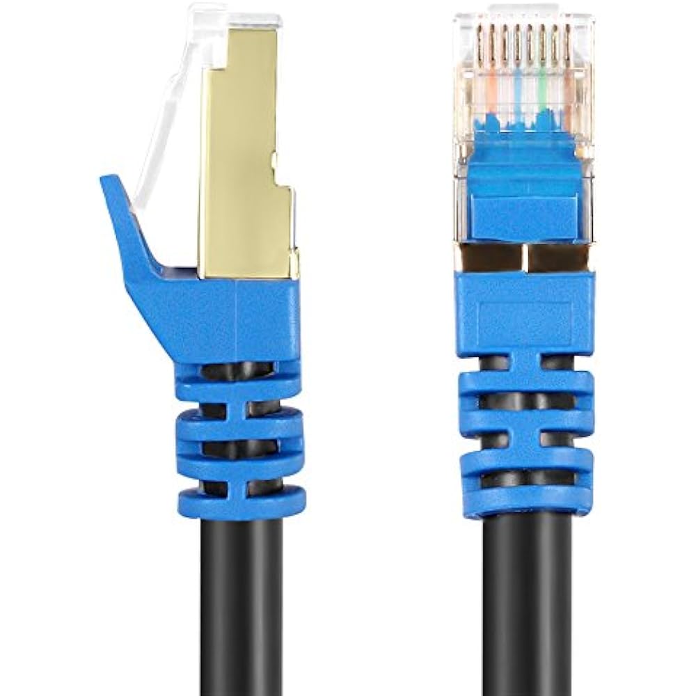 Cat 7 Cable 150 FT YLJYTK Outdoor Cat7 LAN RJ45 Network Cord