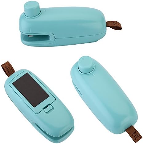mini food sealer (mint green)