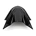 Neverland Double Bubble Windshield WindScreen for Kawasaki Ninja 300 EX300 2013 2014 2015 Black