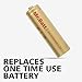 Mr.Batt NiCd Solar Rechargeable AA Batteries, 1000mAh 1.2V (8 Pack)