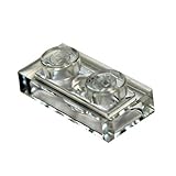 LEGO Parts and Pieces: Transparent Clear 1x2 Plate x100