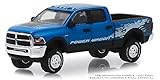 Greenlight 2016 Dodge Ram 2500 Power Wagon Pickup Truck Blue Streak Pearlcoat \Hobby Exclusive\ 1/64 Diecast Model Car