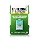Listerine Freshburst Pocketpaks Breath Strips, Kills Bad Breath Germs, Portable Pack, 24-Strip Pack, 12 Pack