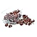 kenable Brown 100 x 7mm Round Cable Clips Secure Fastenings Cables