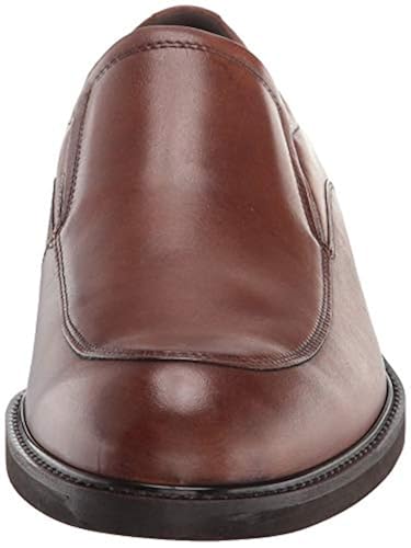 ECCO Men's VITRUS III Apron Toe Slip-On Loafer, AMBER, US medium