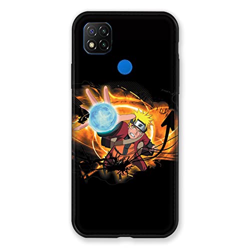 Cokitec Case for Xiaomi Redmi 9C Manga Naruto Black